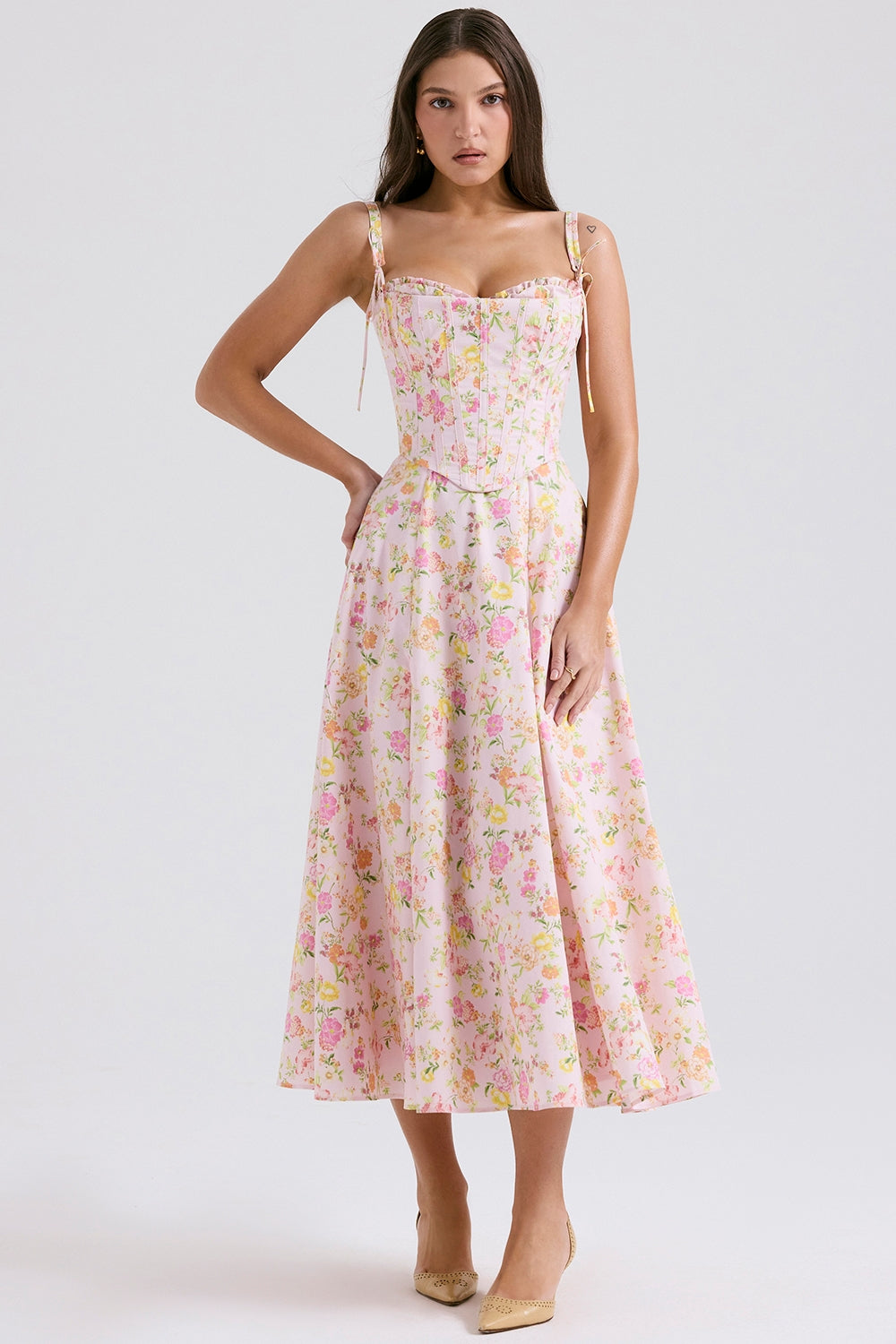 Vestido Midi Flora